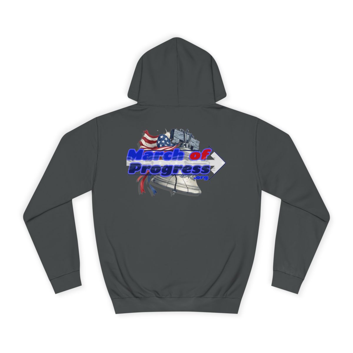 March of Progress Hoodie Grey