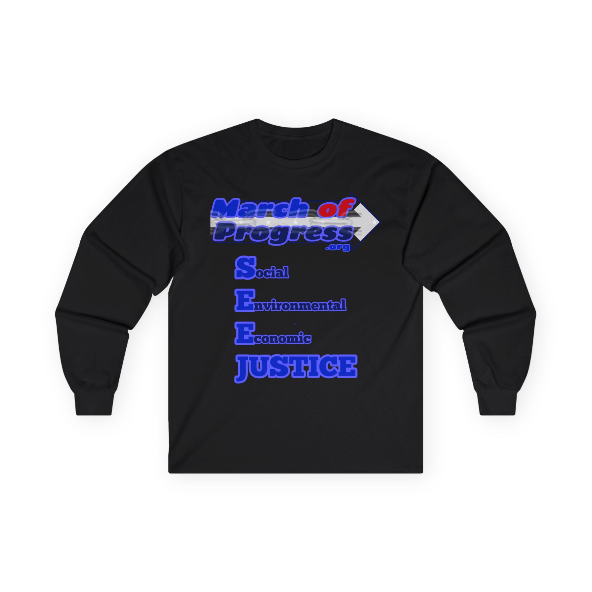 March of Progress Hoodie Grey
